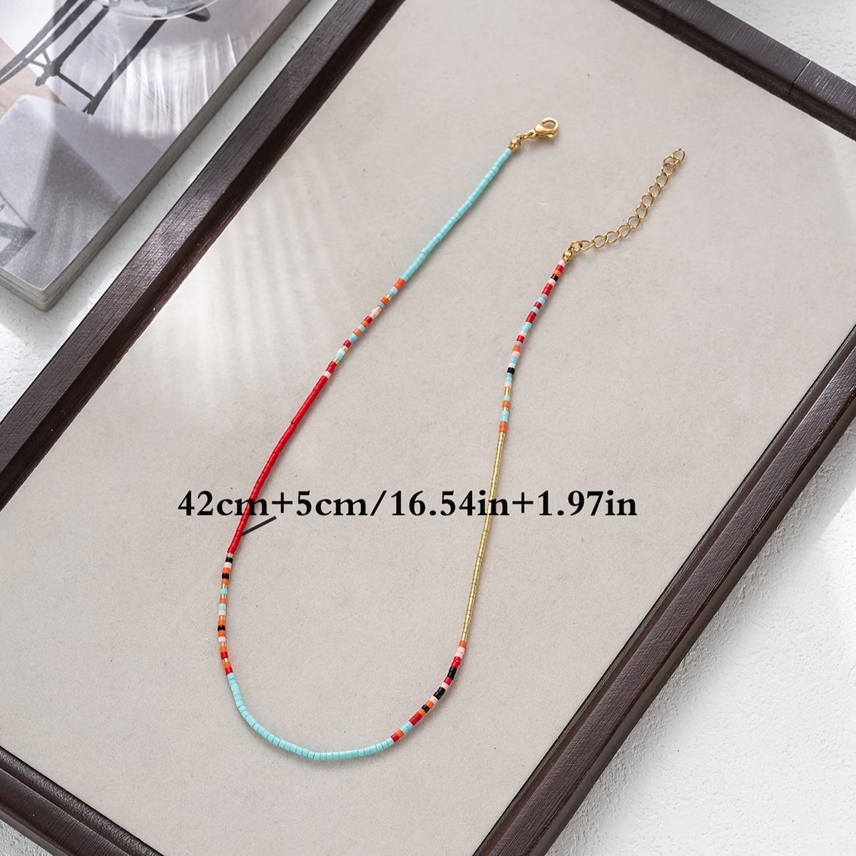 Minimal Everyday Beaded Necklace