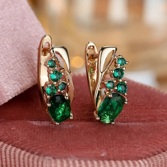 Amalfi Emerald Earrings