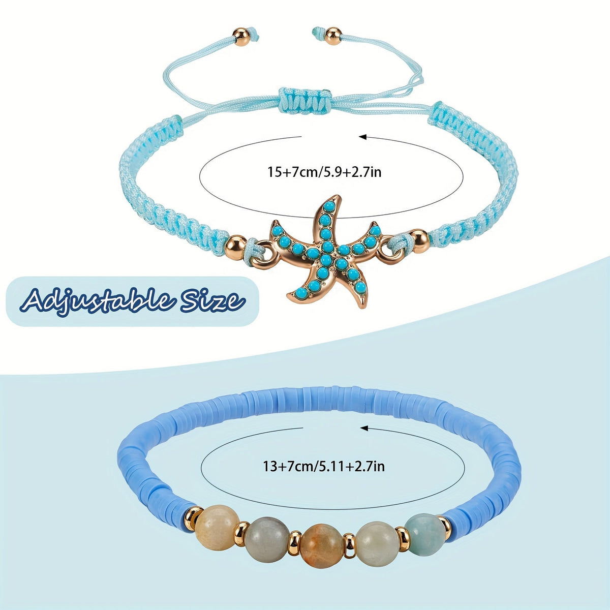 Luxe Pearl Coastal Bracelet Set of 5