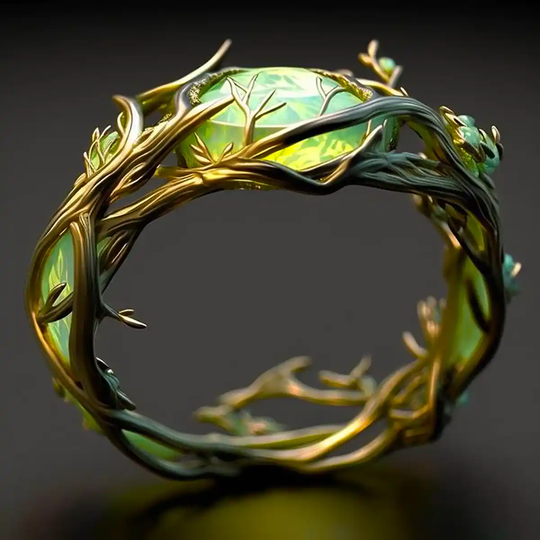 Enchanted Forest Vine Ring