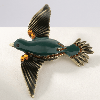 Elegant Vintage-Inspired Animal Brooch