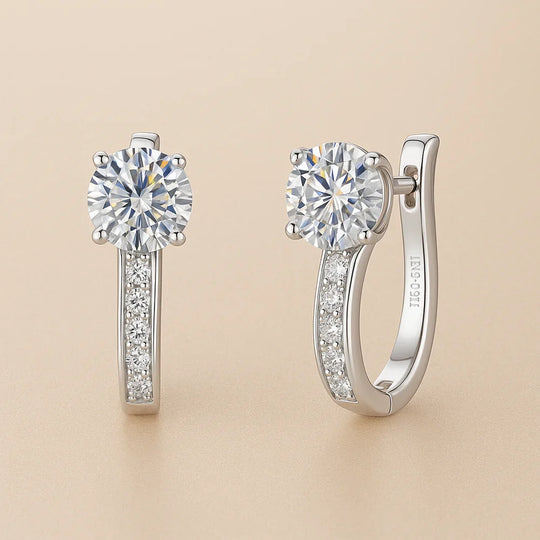 Pristine Channel Earrings