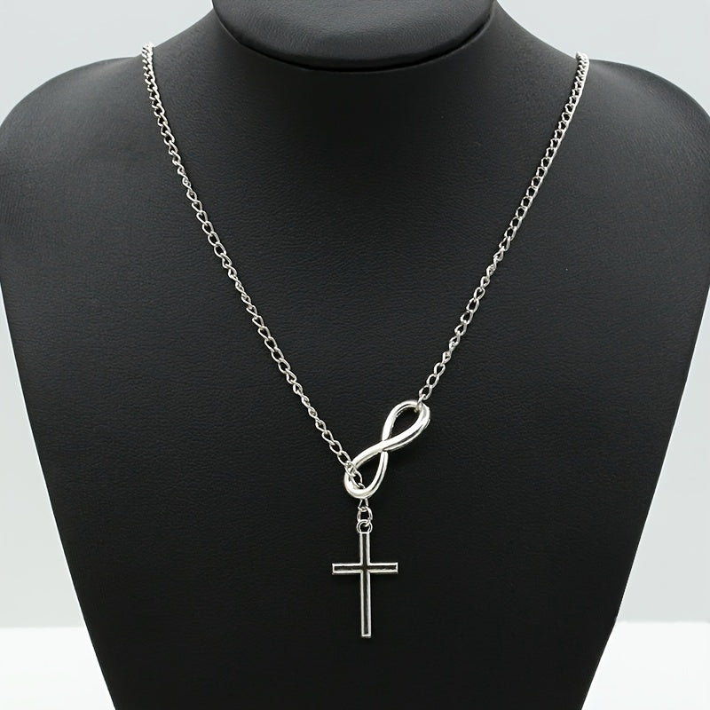 Delicate Short Cross Necklace