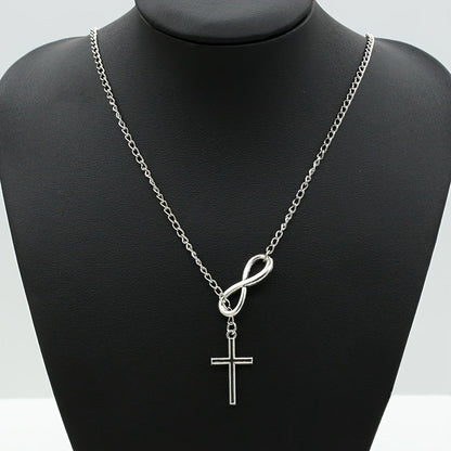 Delicate Short Cross Necklace