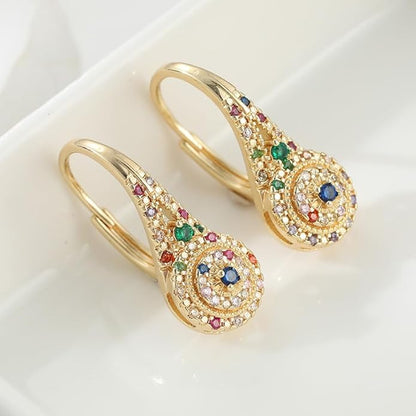 Premium Zirconia Bloom Earrings