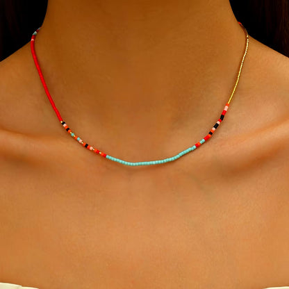 Minimal Everyday Beaded Necklace