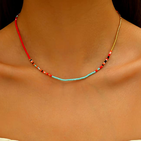 Minimal Everyday Beaded Necklace