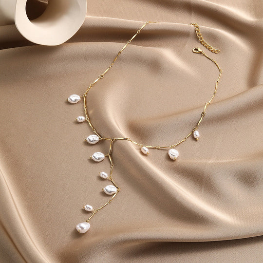 Pearl Magic Waterfall Necklace