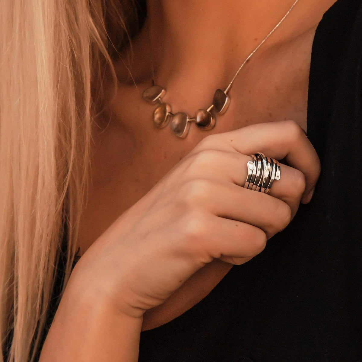 Unique Layered Ring
