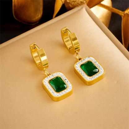 Riviera Emerald Jewelry Set