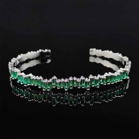 Leonore Emerald Crystal Ring