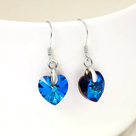 Refined love Sapphire Jewelry Set