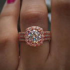Rose Gold Zirconia