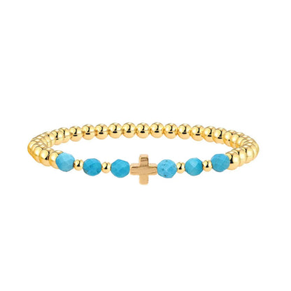 Bold Turquoise Charm Bracelet