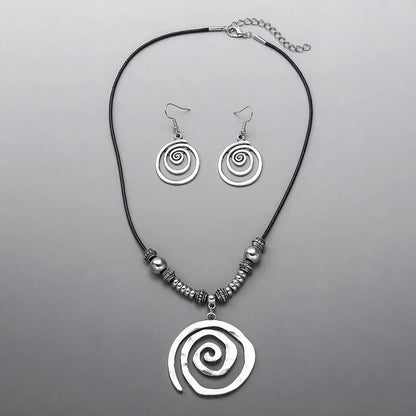 Spiral Vintage Jewelry Set