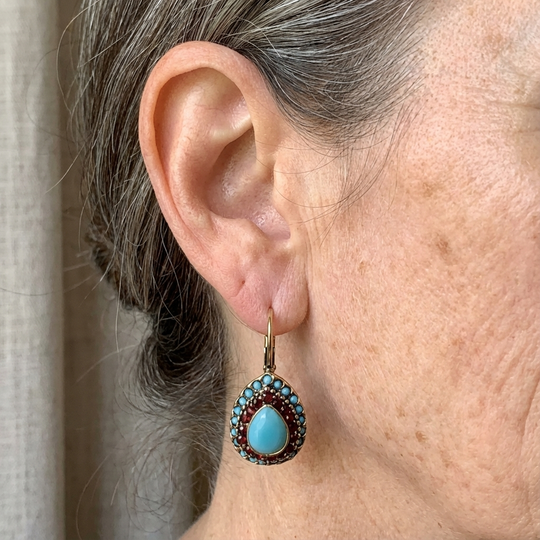 Elegant Vintage Crystal Earrings