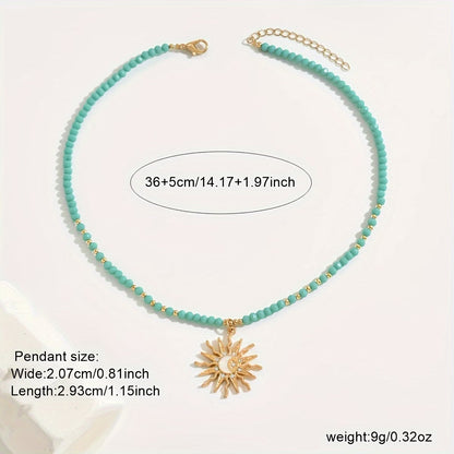 Turquoise SunShine Necklace