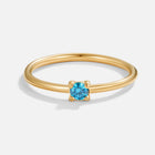 December - Blue Zircon