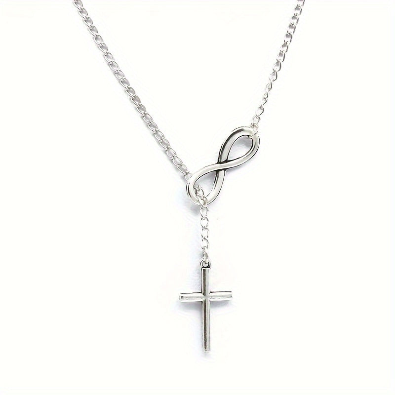 Delicate Short Cross Necklace