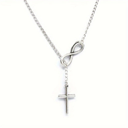 Delicate Short Cross Necklace