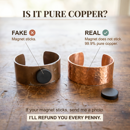 Adjustable Copper Scale Bracelet