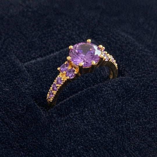 Elegant Rose Gold Band Ring