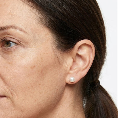 The Classic Pearl Stud Earrings